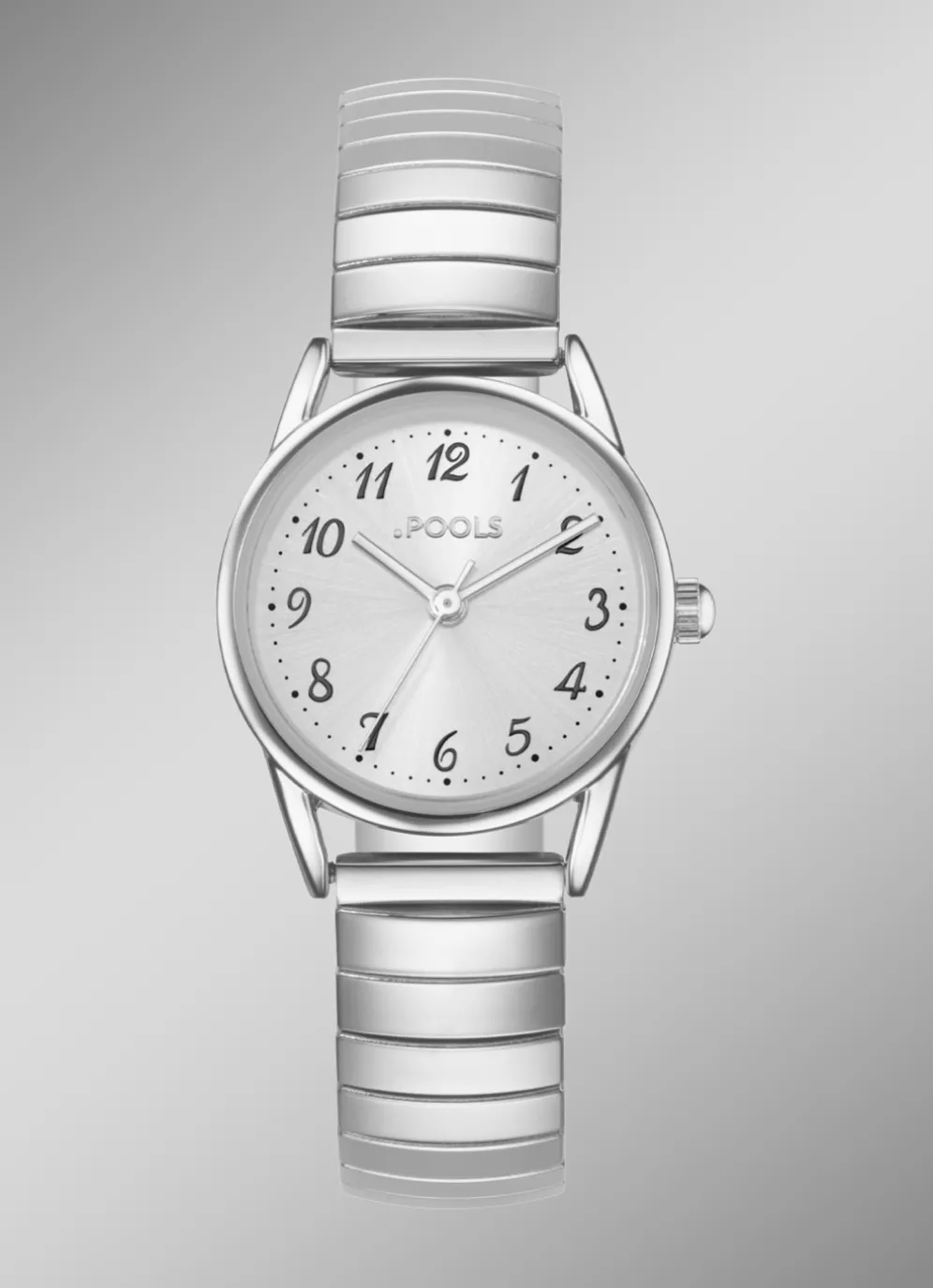 Zeitlose Quartz-Damenuhr Pools 1988 mit Zugband