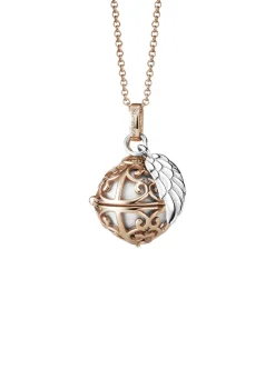 Zeitloser Anhänger mit Engelsflügel