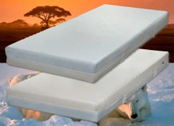 7-Zonen-Cellflex-Matratze von Hemafa mit Sommer- und Winterseite