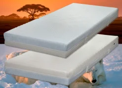 7-Zonen-Cellflex-Matratze von Hemafa mit Sommer- und Winterseite