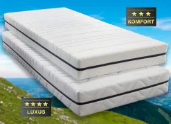 7-Zonen-Tonnentaschenfederkern-Matratzenserie von f.a.n.