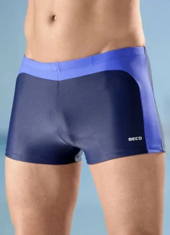 Zweierpack Badepants mit farbigen Einsätzen