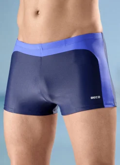 Zweierpack Badepants mit farbigen Einsätzen