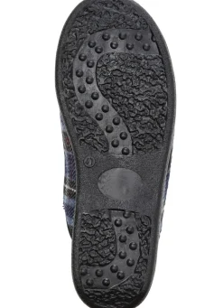 Zweierpack, gefütterte Herren-Hausschuhe, mit Wolle