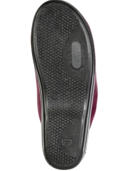 Zweierpack, klassische Damen-Hausschuhe, Weite G, mit funkelnden Glitzersteinchen