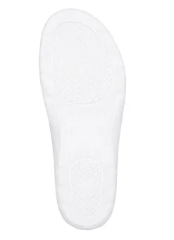 Zweierpack klassische Damen-Pantoletten, Weite H, mit Klettverschluss