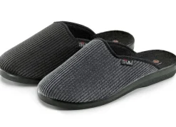 Zweierpack, klassische Herren-Hausschuhe, Weite H, mit anatomisch geformtem Fußbett