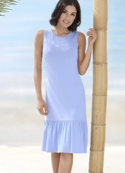 Zweierpack Laurina Kleider mit Volant-Abschluss, ärmellos