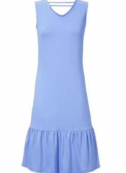 Zweierpack Laurina Kleider mit Volant-Abschluss, ärmellos