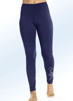 Zweierpack Leggings mit bequemem Dehnbund