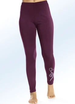 Zweierpack Leggings mit bequemem Dehnbund