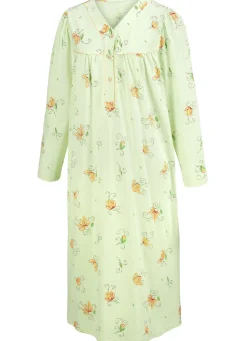 Zweierpack Nachthemden, Langarm mit Knopfleiste