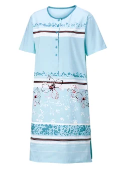 Zweierpack Nachthemden mit platziertem Druck vorne