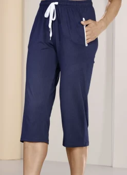 Zweierpack Schlaf- und Freizeithosen mit Kordelzug und Taschen