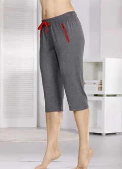 Zweierpack Schlaf- und Freizeithosen mit Kordelzug und Taschen