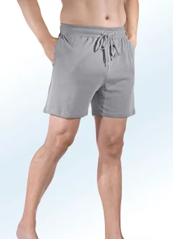 Zweierpack Schlaf- und Freizeithosen kurz mit Durchzugsband