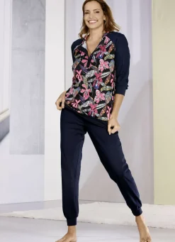 Zweierpack Schlafanzüge mit Raglanärmeln und Bündchen