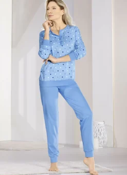 Zweierpack Schlafanzüge mit Bündchenabschlüssen