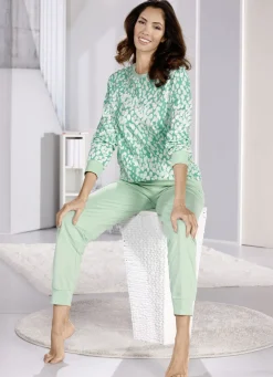 Zweierpack Schlafanzüge mit Bündchenabschlüssen