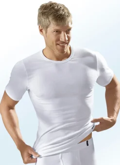 Zweierpack Schlupfjacken aus Feinripp, weiß, Bio-Baumwolle