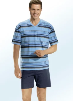 Zweierpack Shortys mit V-Ausschnitt und Brusttasche