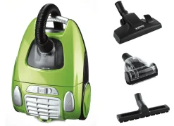 Zyklonstaubsauger in kompakter Form.